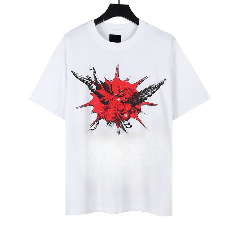 Wholesale High Quality 100% Cotton 230G Print Enzyme Wash drop Shoulder Heavyweight Hiphop Oversized Custom Unisex Men's Tshirts