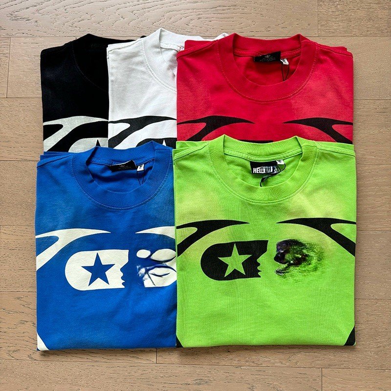Luxury Designer Men's Clothes Heavyweight Cotton Top Oversized T-shirt Streetwear Ape Head for Bapees T-shirts