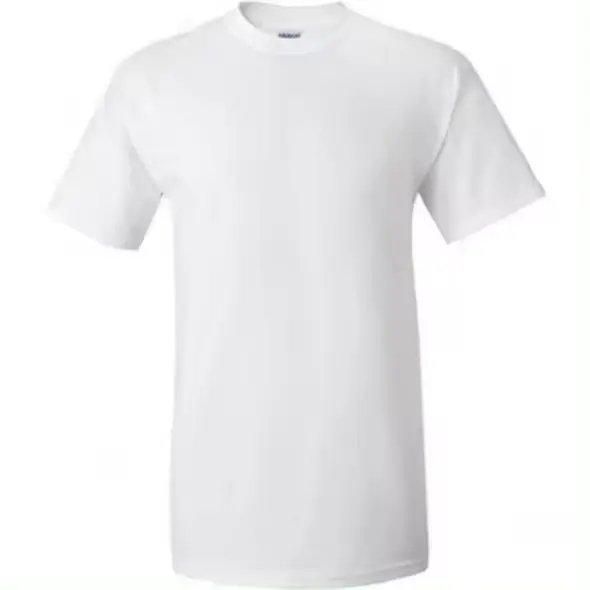 Wholesale Pro Club Men's T-Shirts Blank Customized T-Shirts Heavyweight White Cotton Men's T-Shirts