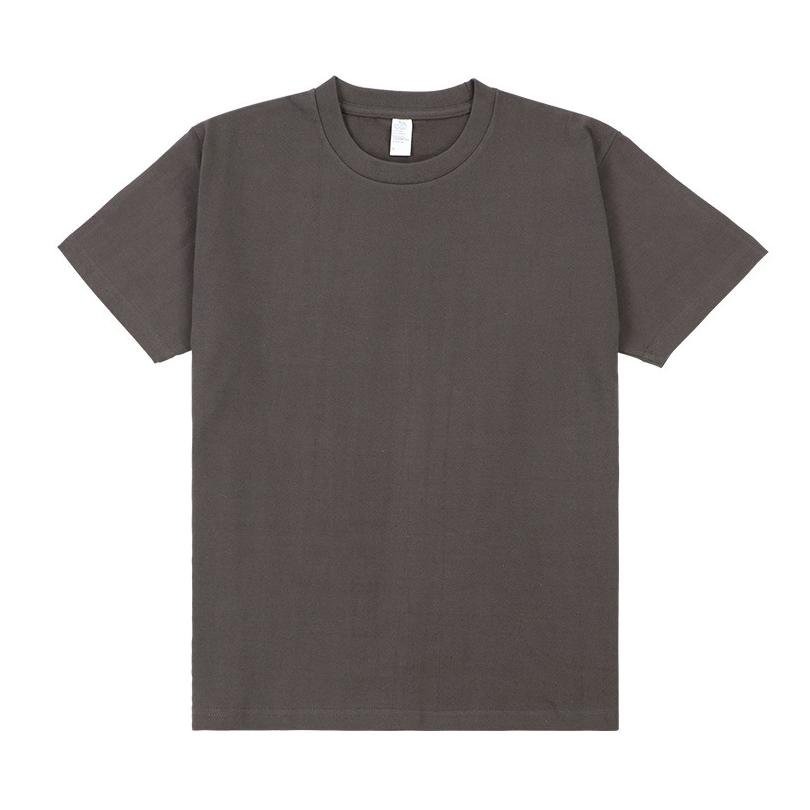 Men'S T-Shirts Black Streetwear Spandex Classic High Street Style Plus Size Men'S Basic Solid Color Short Sleeve Comfy T-Shirt