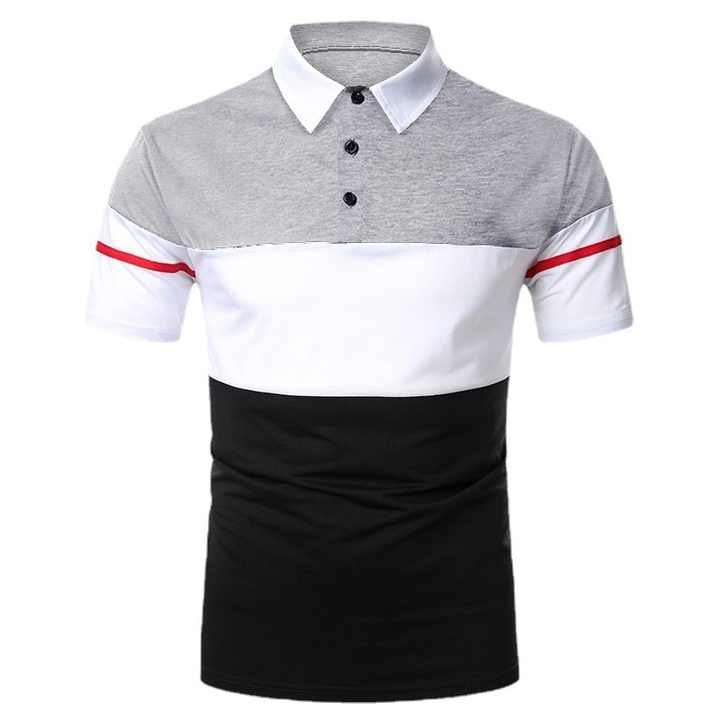 Hot 2024 new Wholesale of European and American new high-quality top panels men's polo shirt plus size men's t-shirts