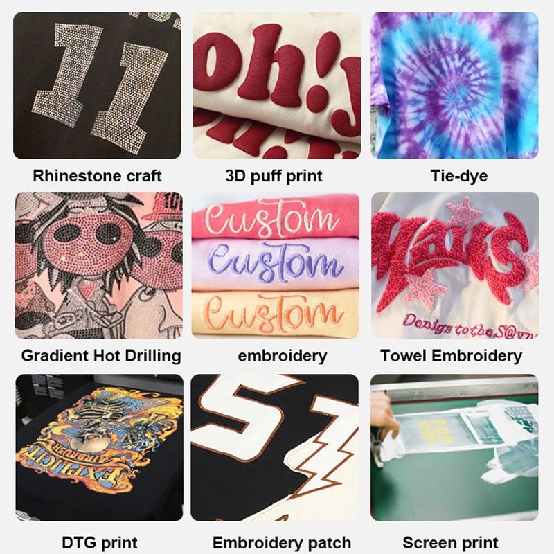 Oem Custom Logo Streetwear Oversized T Shirt Heavy Weight Tshirt Graphic Acid Wash Vintage T Shirt