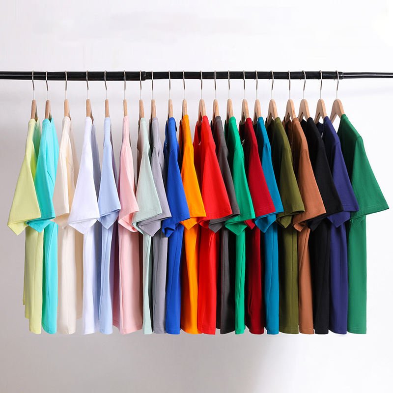Wholesale Plain T Shirt Custom Tshirt Cotton Designer T Shirt Manufacturer Blank Tshirt For Men Tee Shirt Coton Men's T-shirts