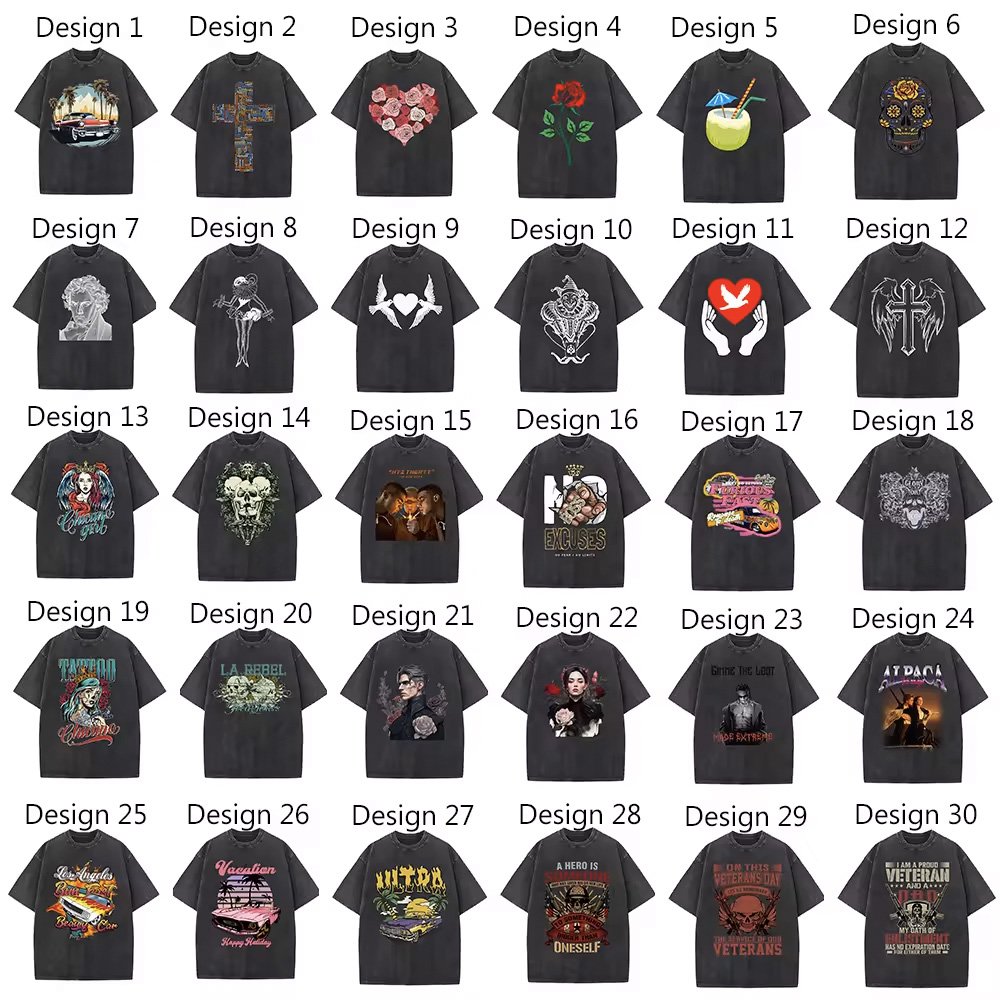 High Quality 100% Cotton 275 GSM Blank Heavyweight Oversized T Shirt Printing Men's T-shirts For Men