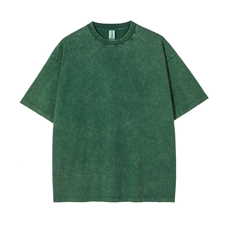 260gsm Plain t shirt High Quality Custom Brand Design Unisex Vintage t shirt 100% Cotton Essential tee