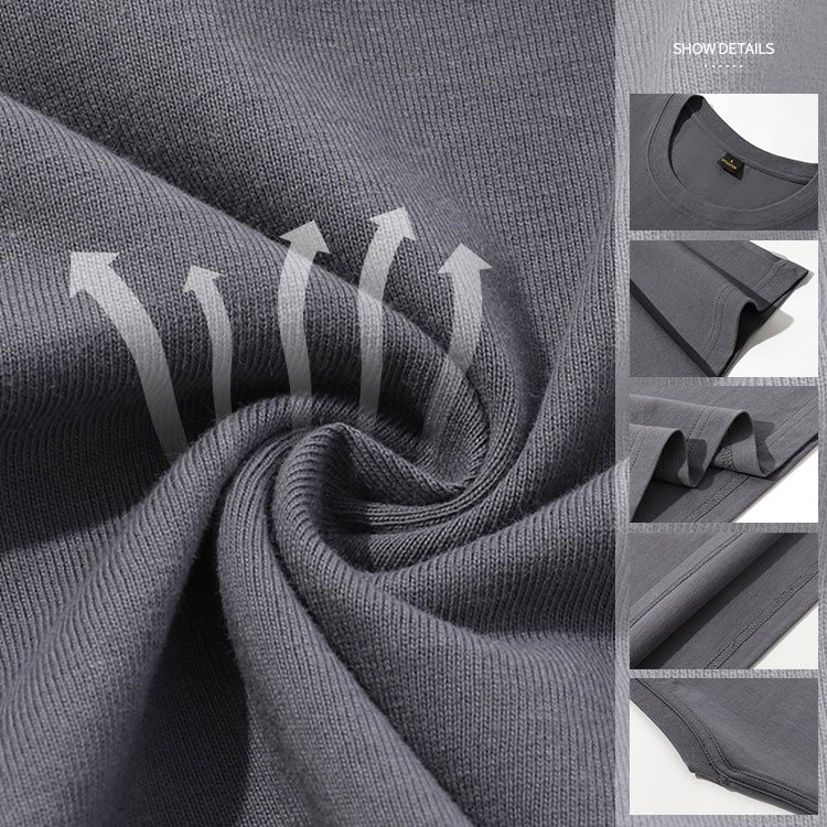High Quality 100% Cotton Blank Men's T-shirts Customizable Heavyweight Oversized Tshirt Printing Custom T Shir