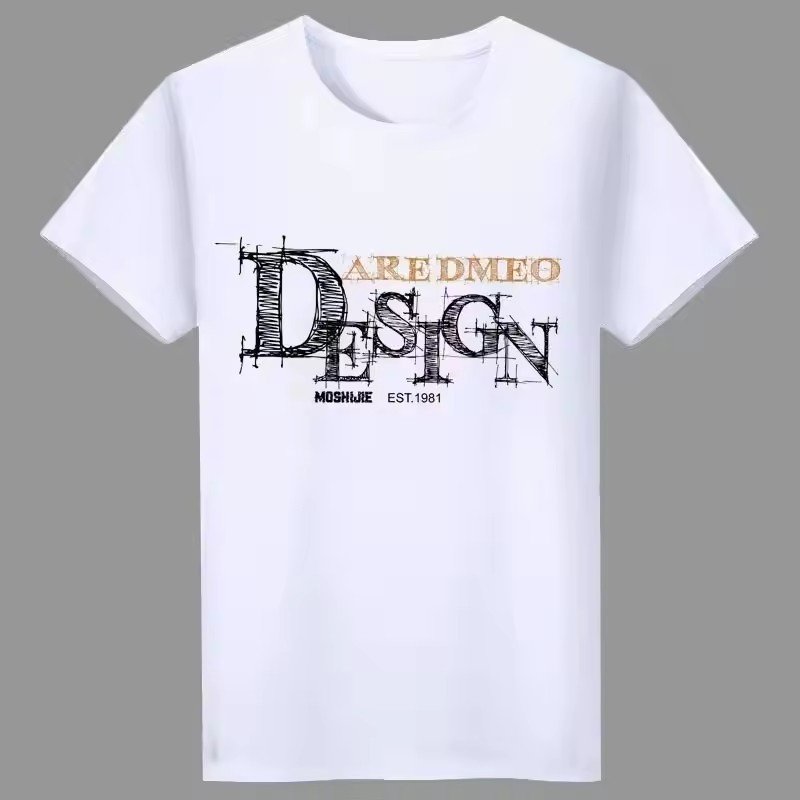 2024 new High quality Hot selling men's hip-hop T-shirts of good quality Used loose men's short-sleeved T-shirts factory wholesa