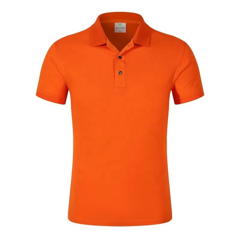 2023 High Quality Popular Polo Shirt White Black Golf Cotton Blank Men Polo T-shirt Embroidered Printed Custom Design Plain