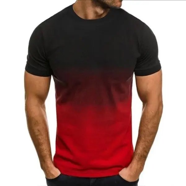 Latest Sublimation Casual Design T Shirts Men Cool Custom Streetwear Casual Fashion Men's T-Shirts Best Sports Wear