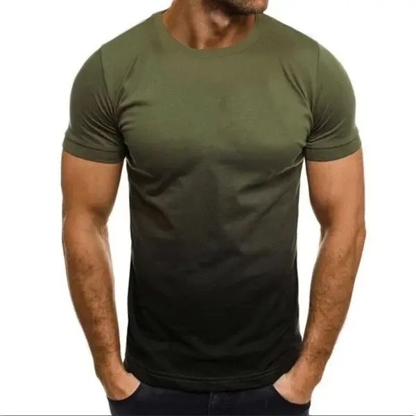 Latest Sublimation Casual Design T Shirts Men Cool Custom Streetwear Casual Fashion Men's T-Shirts Best Sports Wear