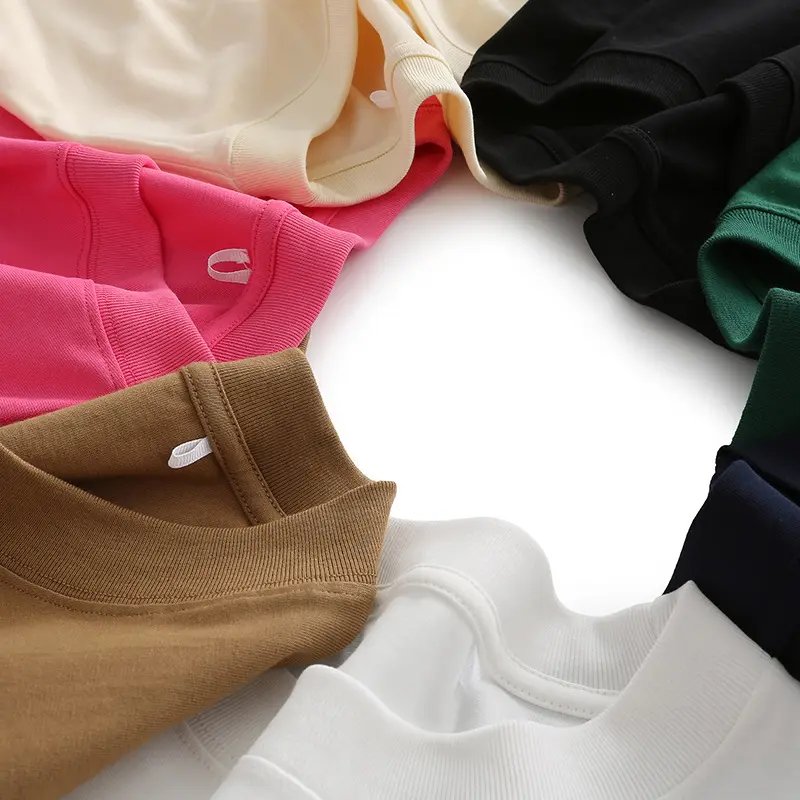 logo tshirt and Oem Clothing Manufacturers Design Your Own Logo White T Shirts Custom 280gms heavy weight cotton T-Shirts