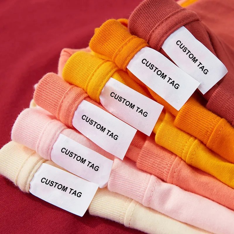 Streetwear Dtg Screen Puff Print Tee 100% Heavy Cotton Heavyweight Graphic Vintage Plain Custom Men's T-shirts