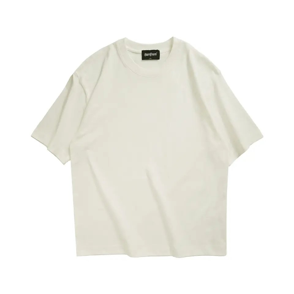 Streetwear Dtg Screen Puff Print Tee 100% Heavy Cotton Heavyweight Graphic Vintage Plain Custom Men's T-shirts