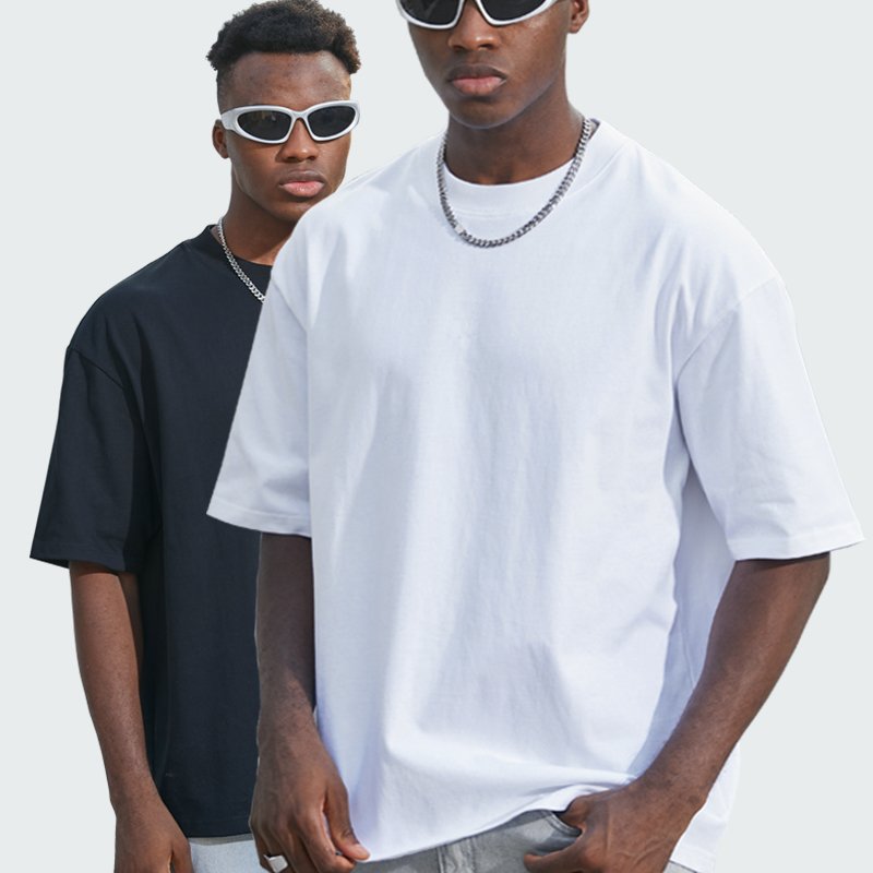 High quality oversized men's t-shirts for 100% cotton t shirt custom logo tshirt