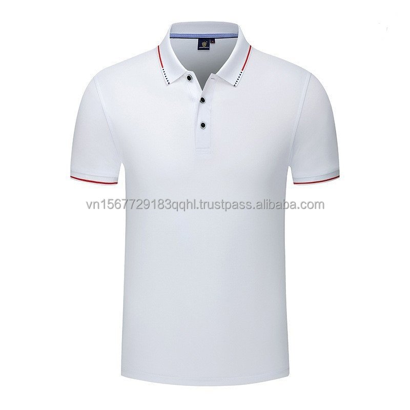 Sublimation full-color polo uniform fabric quick drying custom printed logo design men's polo shirt men's T-shirt