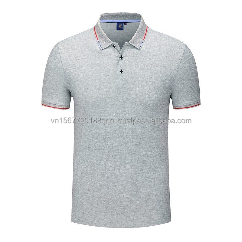 Sublimation full-color polo uniform fabric quick drying custom printed logo design men's polo shirt men's T-shirt