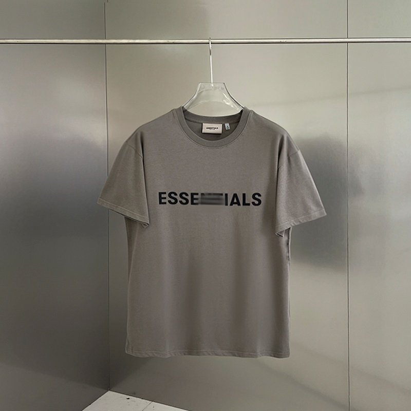 ESSENTIALS KAREEM summer new double-line couple men and women loose T-shirt letter short sleeve