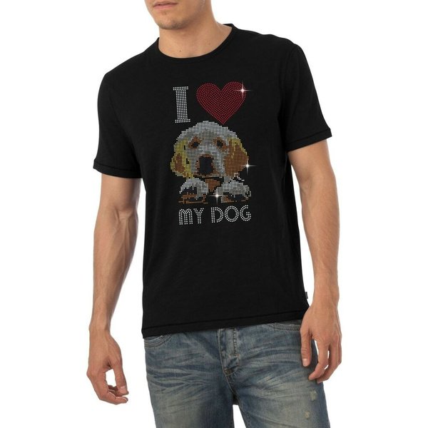 2024 Wholesale Rhinestone diamond heat transfer premium 100% Cotton Printed Men T Shirts