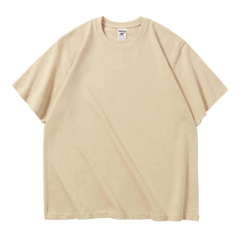 Heavyweight Organic Cotton O-Neck Oversized Plus Size Men'S T-Shirt Custom Screen Print Logo T Shirt For Men