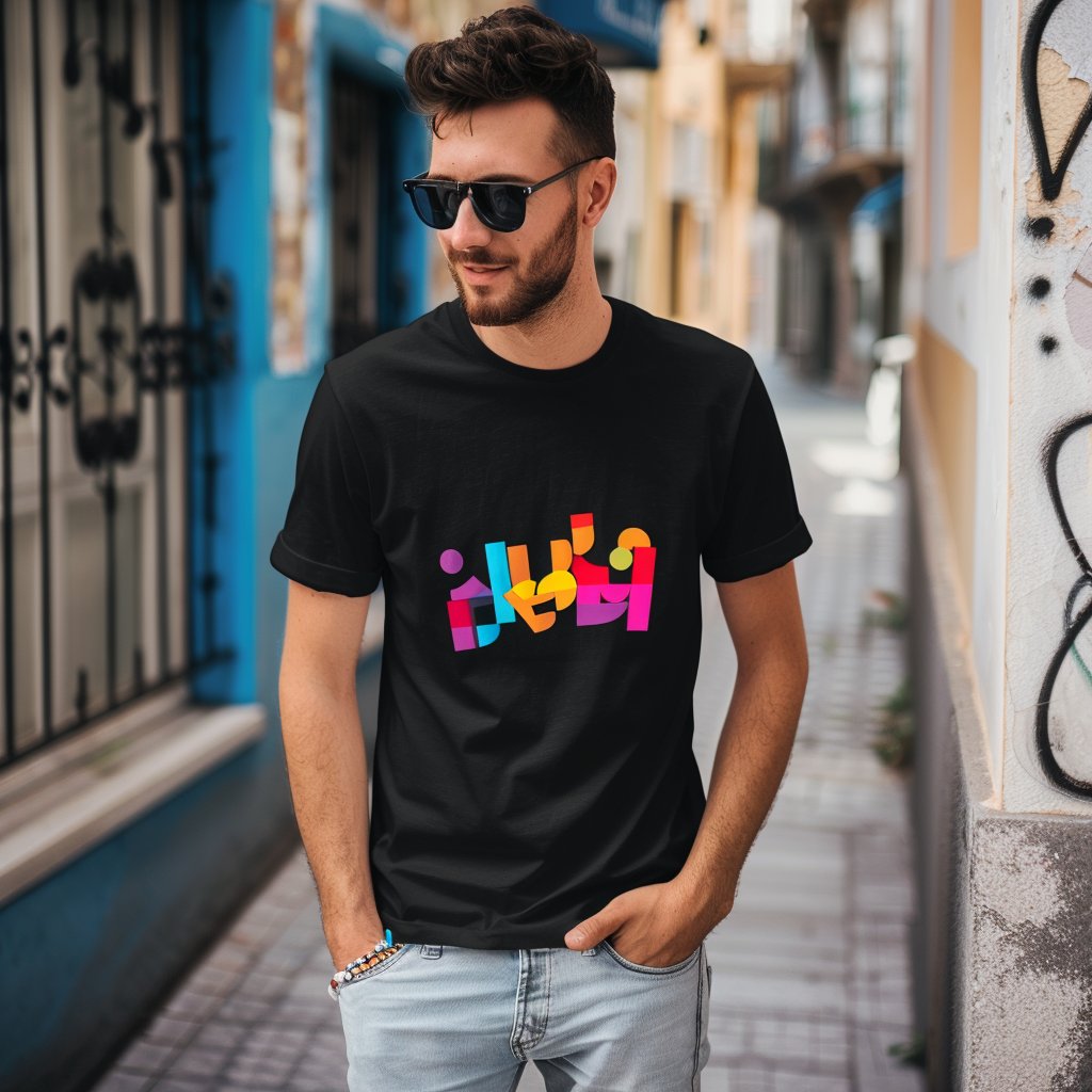 Custom 100% Organic Cotton Bamboo Polyester Light Weaving Screen Printing Sustainable and Eco-Friendly Men's T-Shirts