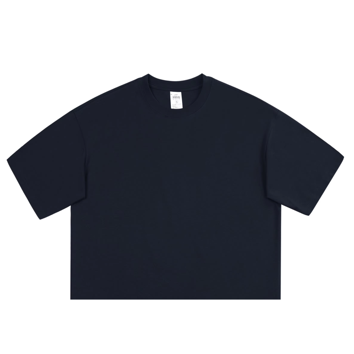 Custom Boxy Tee High Quality Cropped Boxy Fit Tshirts Manufacturing DTG LOGO 100%cotton Heavyweight Men t-shirt