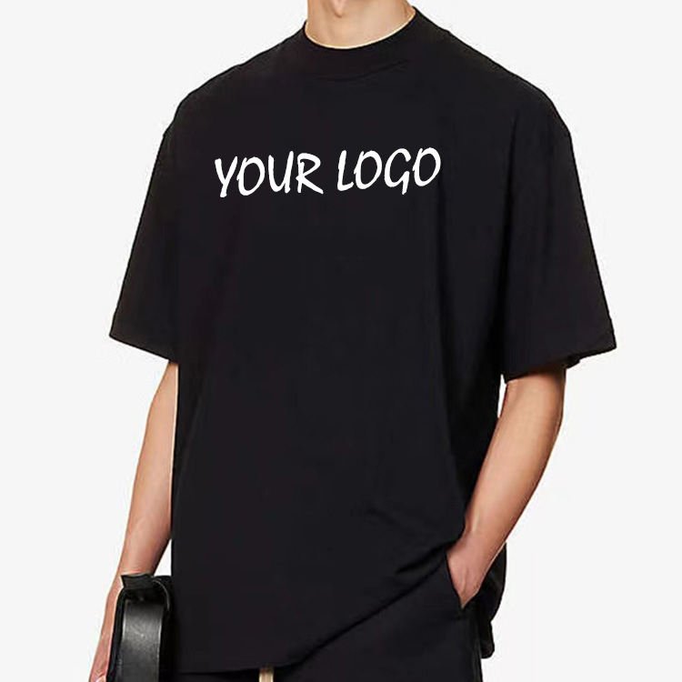 Wholesale Custom Logo Summer Streetwear Skin-Friendly Loose Blank Men's T-shirt Oversized Men Tshirts