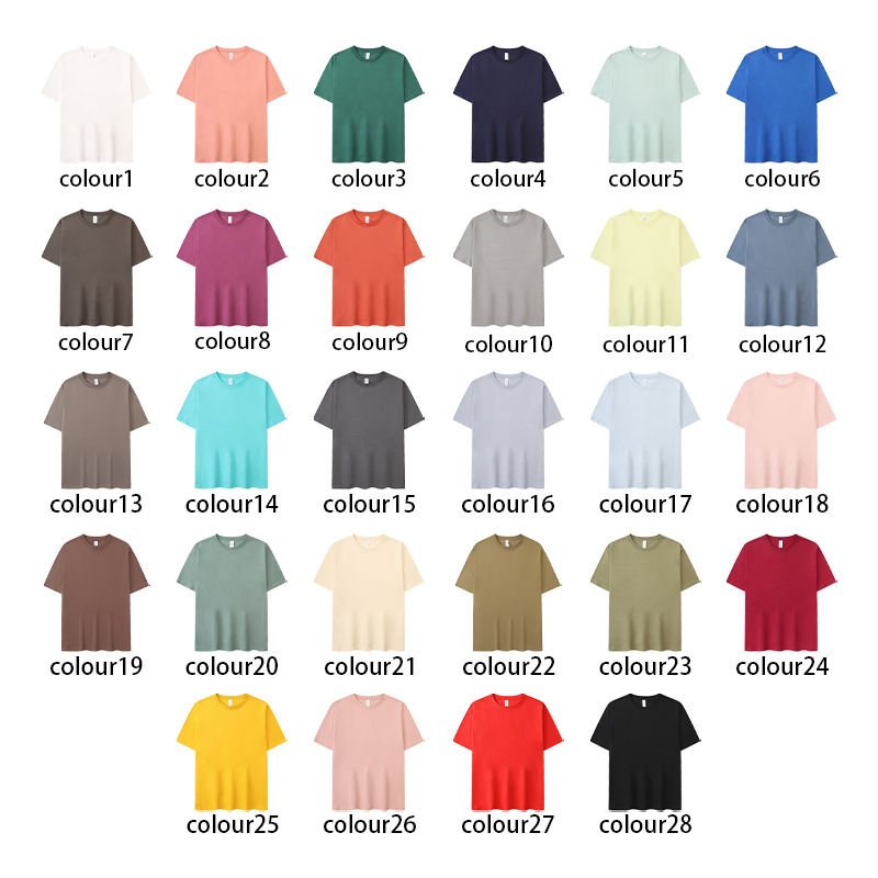 High Quality Heavyweight 250gsm 100% Cotton Oversized Blank T Shirt Custom Printed Embroidered Plain Tee plus size men's t shirt