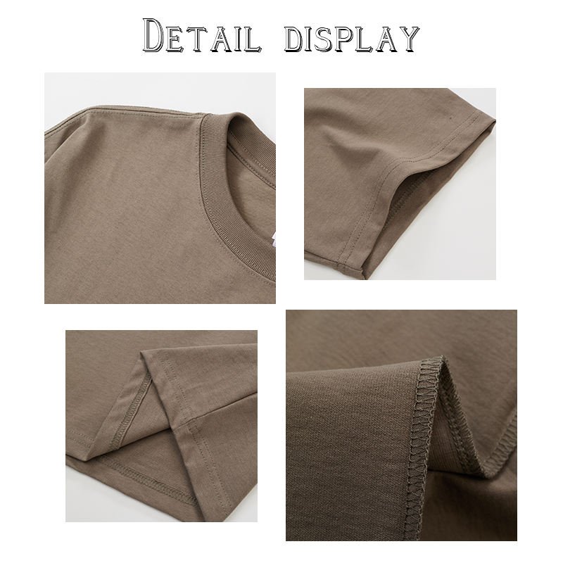 High Quality Heavyweight 250gsm 100% Cotton Oversized Blank T Shirt Custom Printed Embroidered Plain Tee plus size men's t shirt