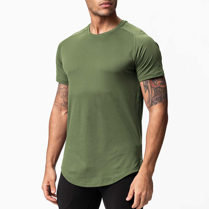 Wholesale Custom Your Brand Logo 100% Cotton Tshirt Blank Men T Shirt Plain Casual Men's T-shirts