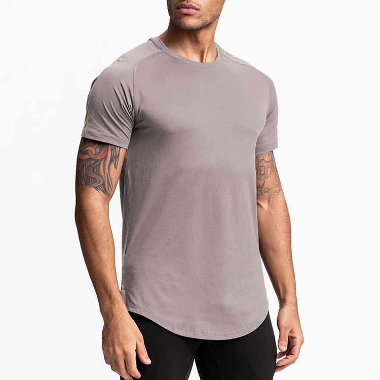 Wholesale Custom Your Brand Logo 100% Cotton Tshirt Blank Men T Shirt Plain Casual Men's T-shirts
