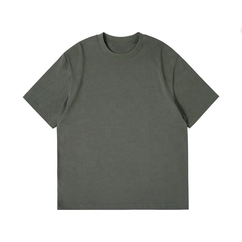Arabia wholesale hot style street urban vintage mens casual drop shoulder cotton grey print custom tshirt men's clothing