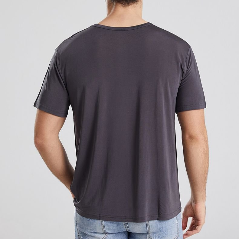 men's t-shirts designer t-shirt luxury mulberry t-shirts 100% mulberry silk men t shirts