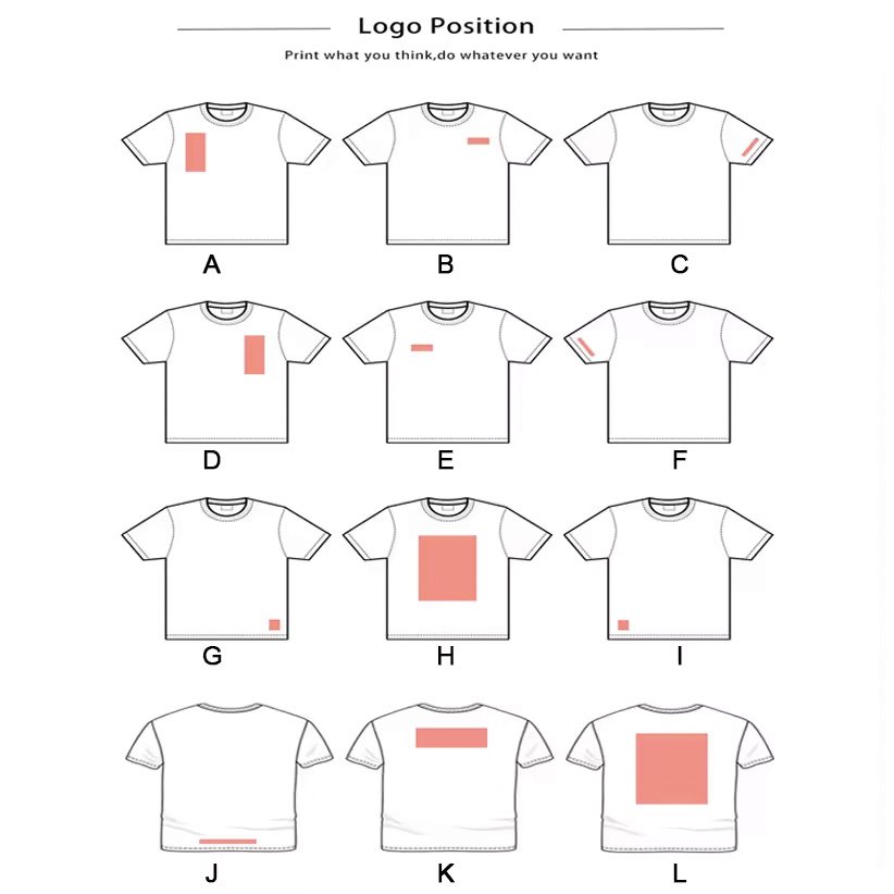 Custom Screen Print t-shirt Heavyweight 230gsm 100% Cotton Plain Men's T shirt Oversized Style