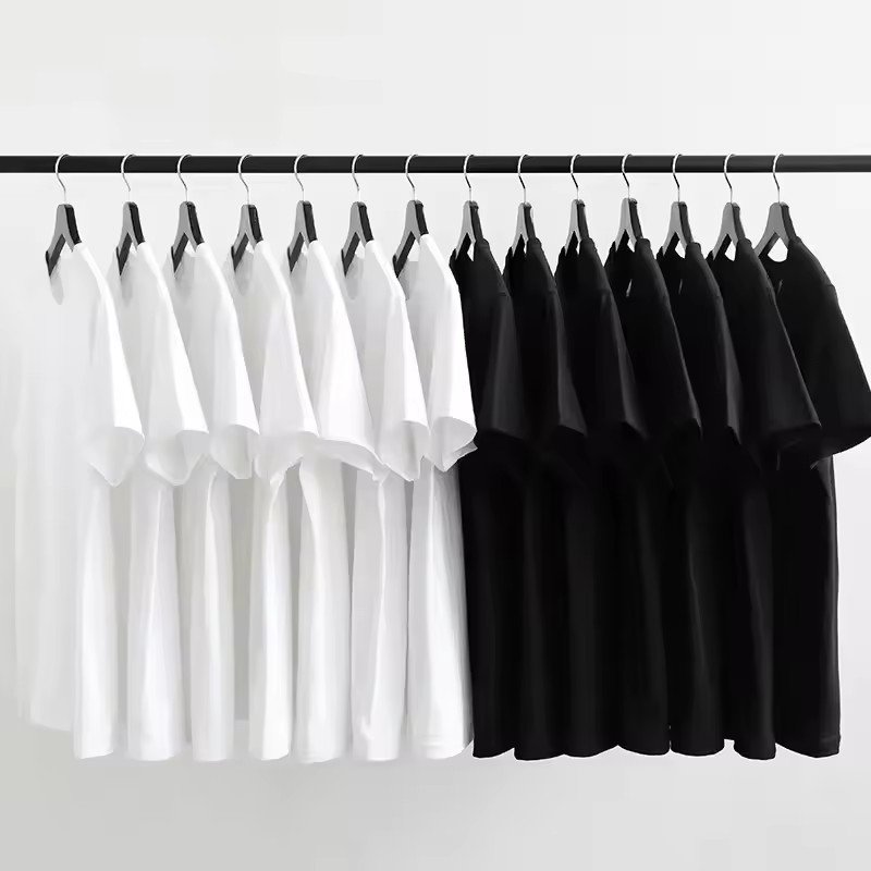 High Quality Cotton Blank T Shirt Customized Men's Personalized Logo T Shirt Wholesale Men's T Shirt