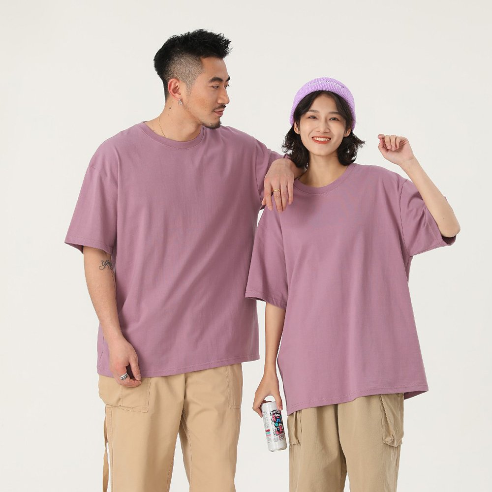 Sustainable 100% cotton premium tshirt personalized custom brand label logo men's t shirts