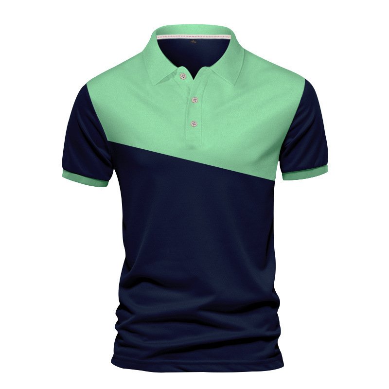 Wholesale Custom Lapel Men's T Shirt Comfortable Quick Drying Large Size Polo Shirt