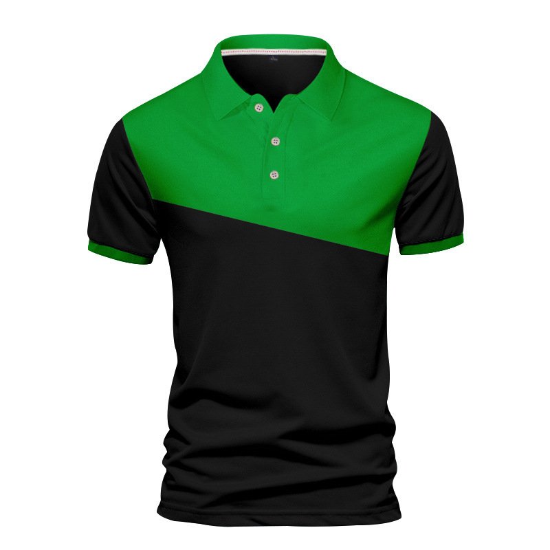 Wholesale Custom Lapel Men's T Shirt Comfortable Quick Drying Large Size Polo Shirt