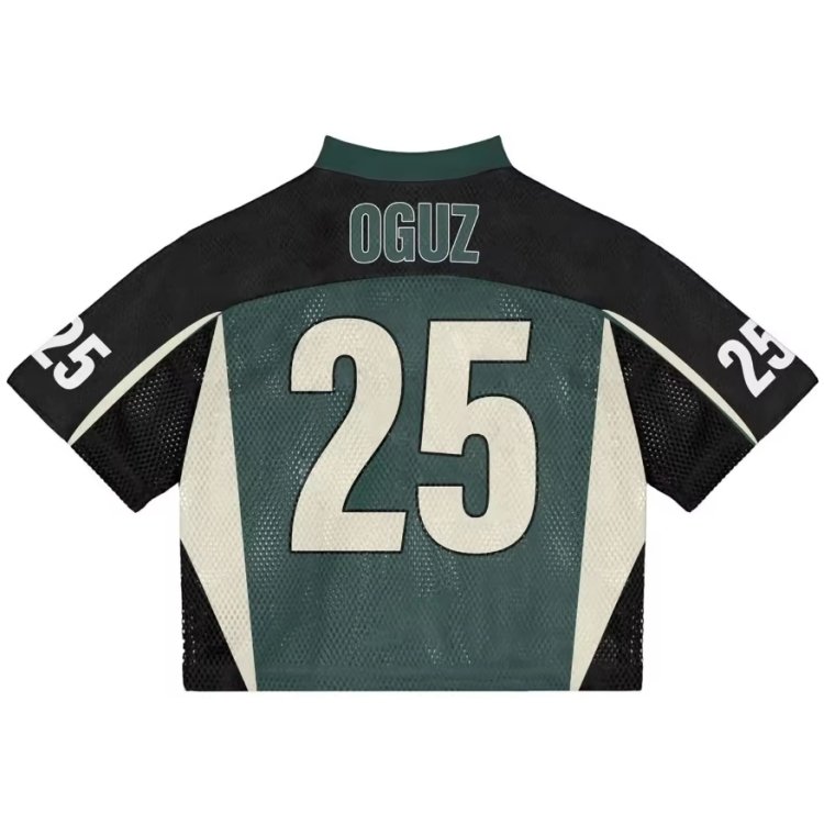 Manufacturer Custom High Quality T Shirt Soccer Oversized Cropped Boxy Men's T-shirt Mesh Sport Baseball Football Jersey