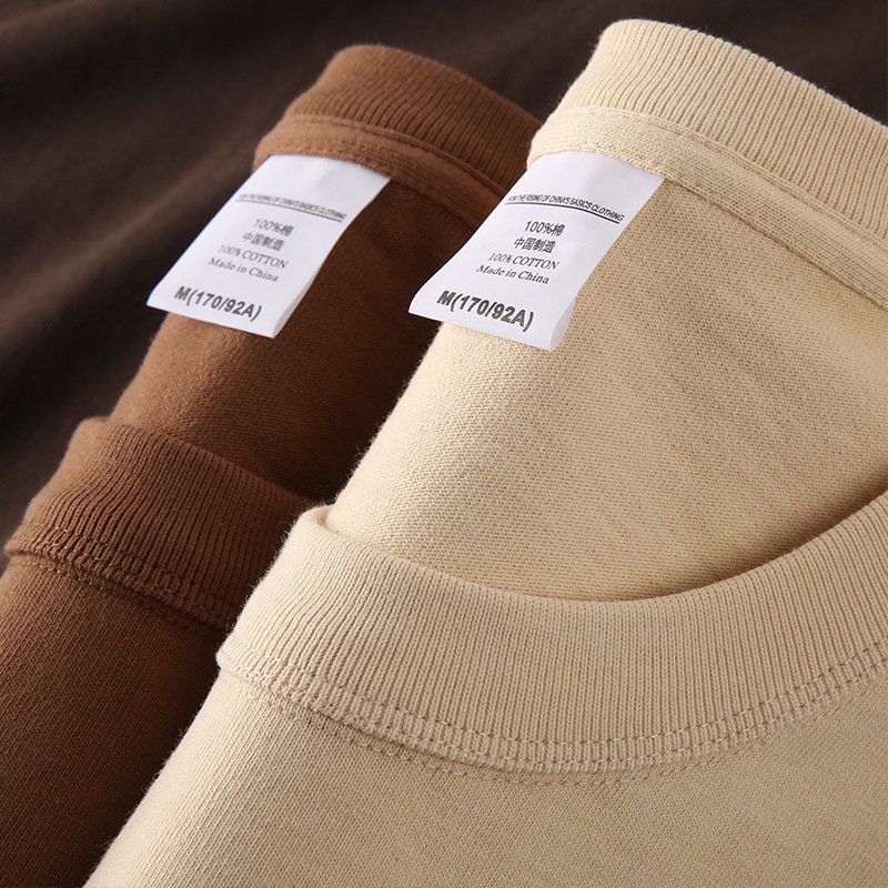 High Quality Cotton Custom T Shirt For Men Blank Heavy Weight Oversized Tshirt Printing Men's T-shirts