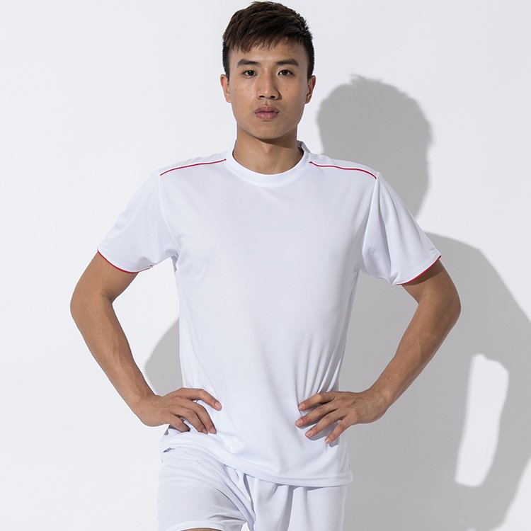 Quality Jersey Shirts & Tops Adults Breathable quick dry Men Football T-shirt Plus Size Men's Soccer Wear