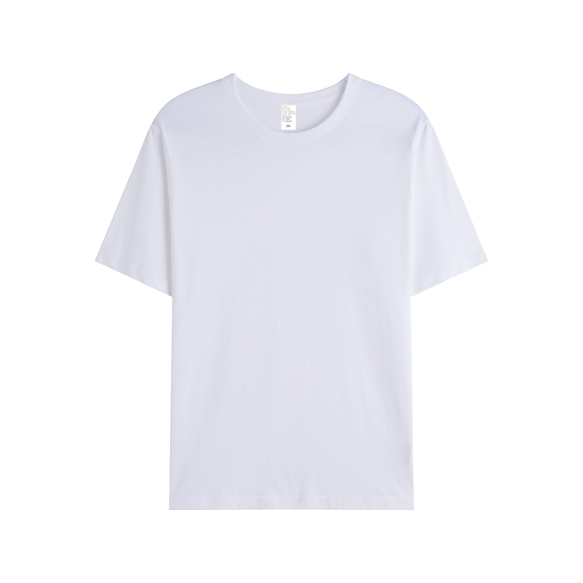 Wholesale High Quality White T-Shirts Pour Hommes Blank Custom Graphic Printed Cotton Tshirt Plain Oversized Heavy Men'S T-Shirt