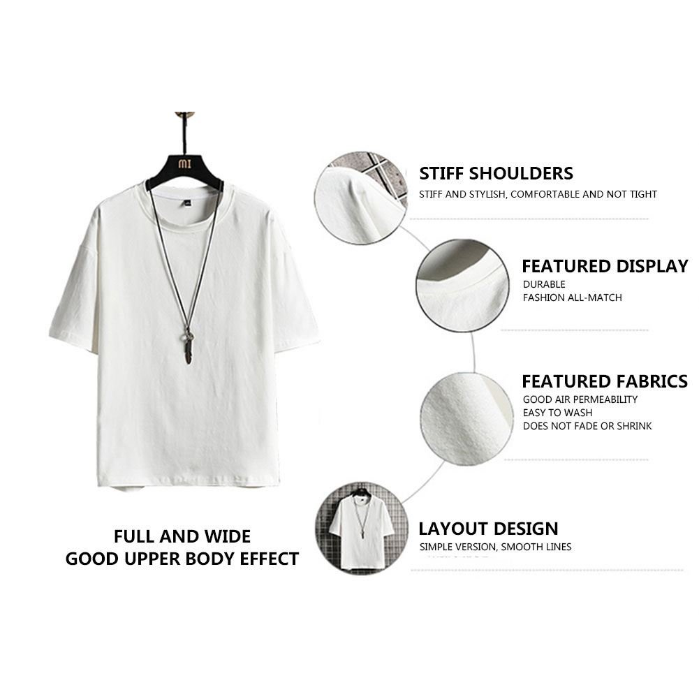 Wholesale High Quality Drop Shoulder Oversized T Shirt Brand Custom Printing Graphic Men's T-shirts