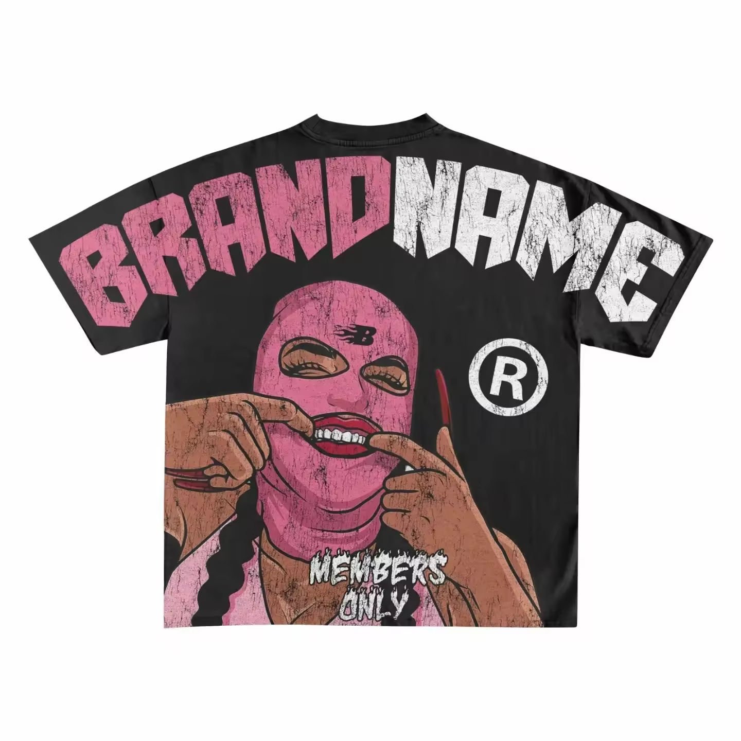 Custom Printing Heavyweight Graphic Cotton Printing 240 Gsm Fashion Oversized Boxy fit DTG printing Tshirt For Men