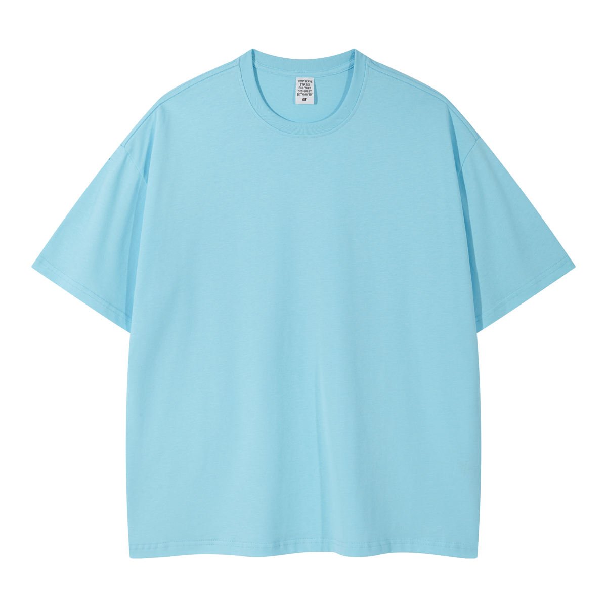 230G 100% cotton Custom DTG Printing Plain tshirts New Fashion Casual mens fitted blank t-shirts Wholesale