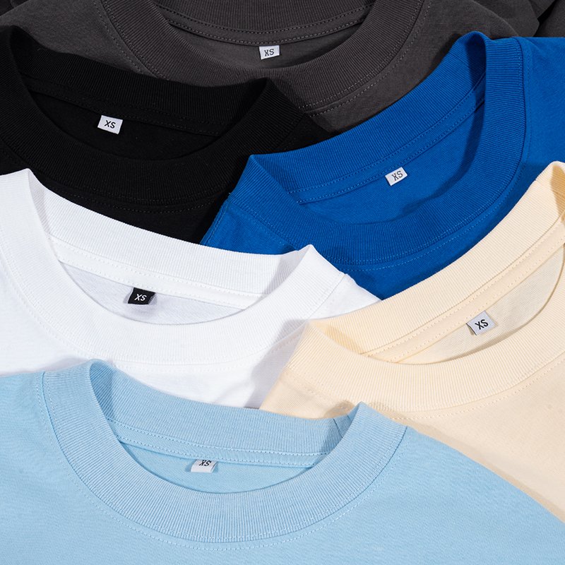 high quality 100% cotton mens tshirt blank boxy oversized t-shirt pop logo graphic custom t shirt for men