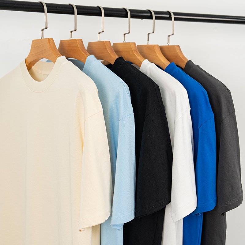 high quality 100% cotton mens tshirt blank boxy oversized t-shirt pop logo graphic custom t shirt for men