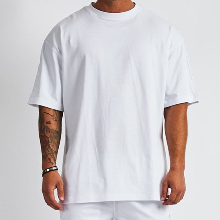 new design luxury quality cotton loose fit little drop brand blank oversized men t shirt