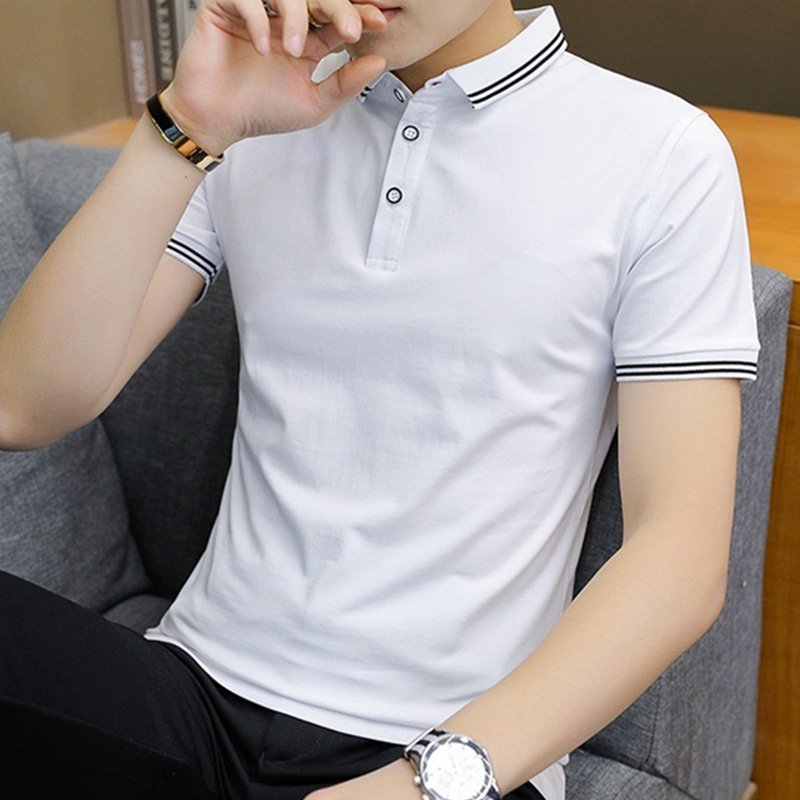 XIANGHUI wholesale High quality wholesale new design golf plain blank 100% cotton custom polo shirt men's t-shirts