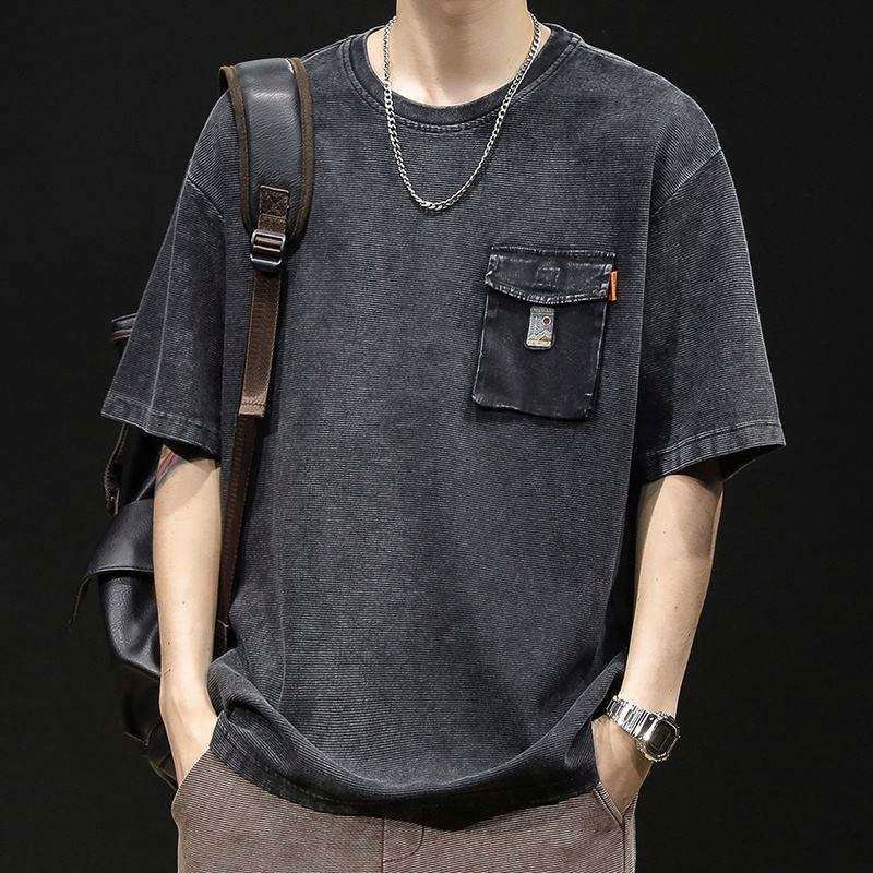 Wholesale High Quality Men's Plain T Shirts White Tee Shirt Custom Sublimation Mens Tshirts Blanks Oversized T-shirts For Summer