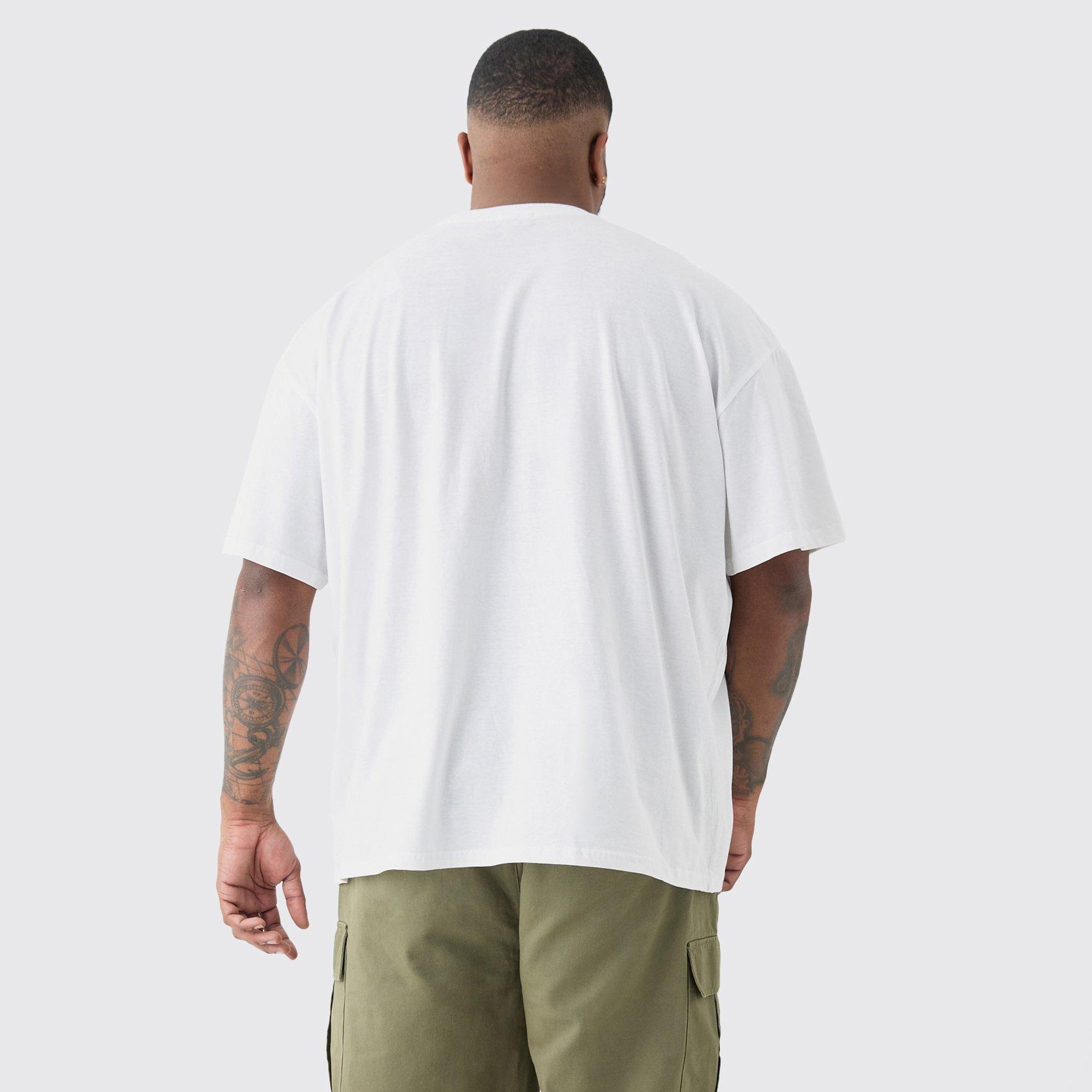 Oversized OEM Lightweight Printed Custom T Shirt for Men Drop Shoulder Top Product Men's T Shirts